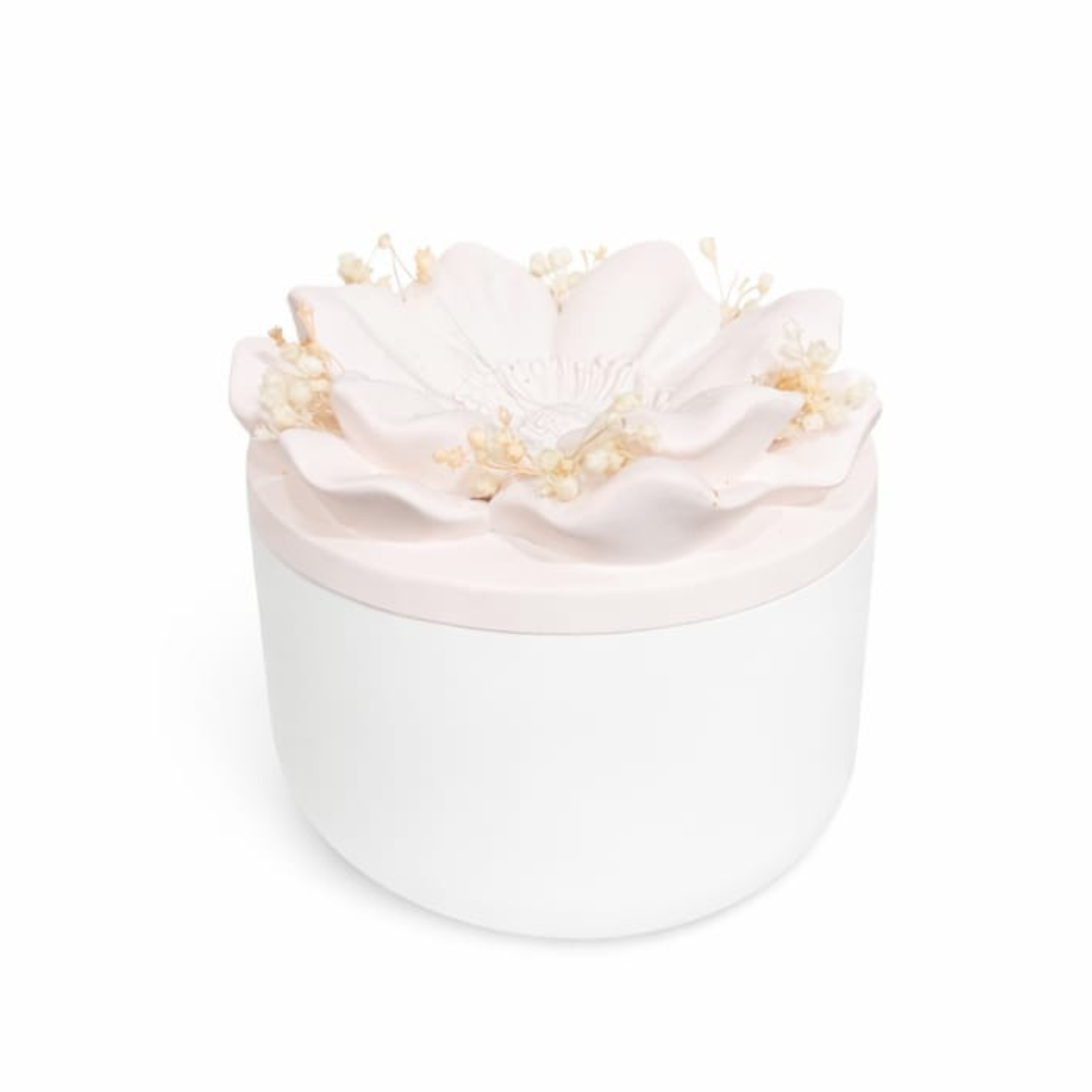 Boite Fleur parfumable #06 Rose pastel
