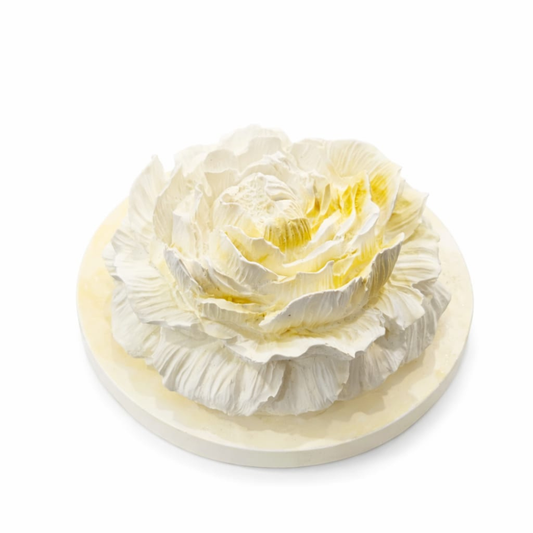 Fleur à poser à parfumer #03 Jaune blanc