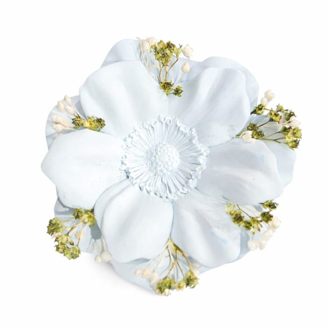 Boite Fleur parfumable #01 Bleu ciel