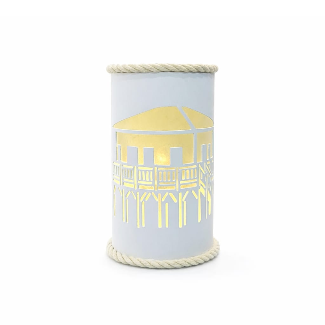 Lampe cabane tchanquée